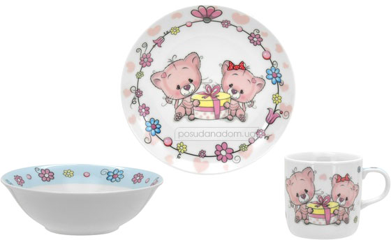 Набір дитячого посуду Limited Edition C551 HAPPY CATS