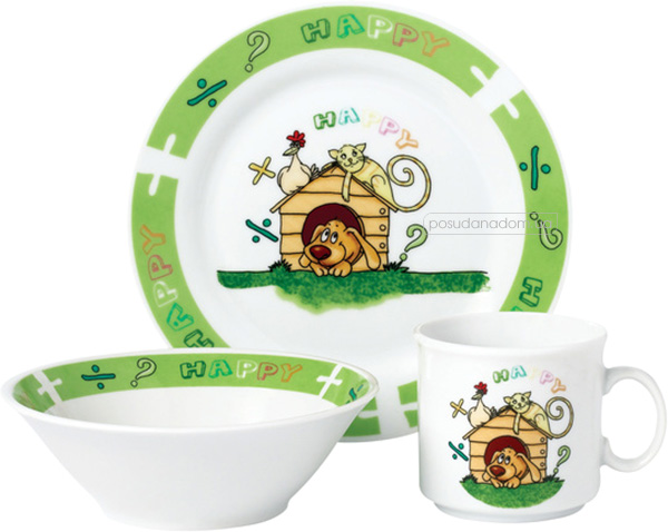 Набор посуды детской Limited Edition  D11102 HAPPY DAY 2