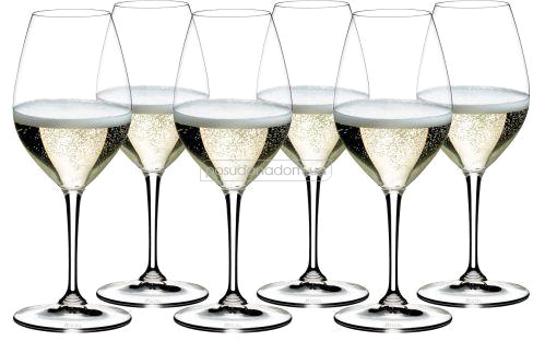 Набір келихів для шампанського Riedel 7416/68-265 Vinum 445 мл